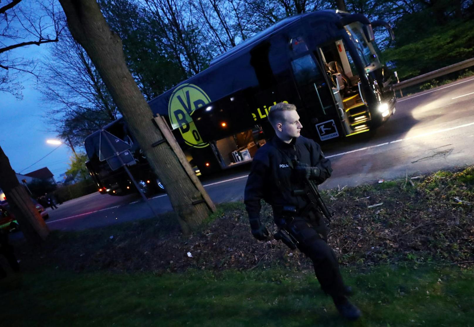 Der Dortmunder Teambus