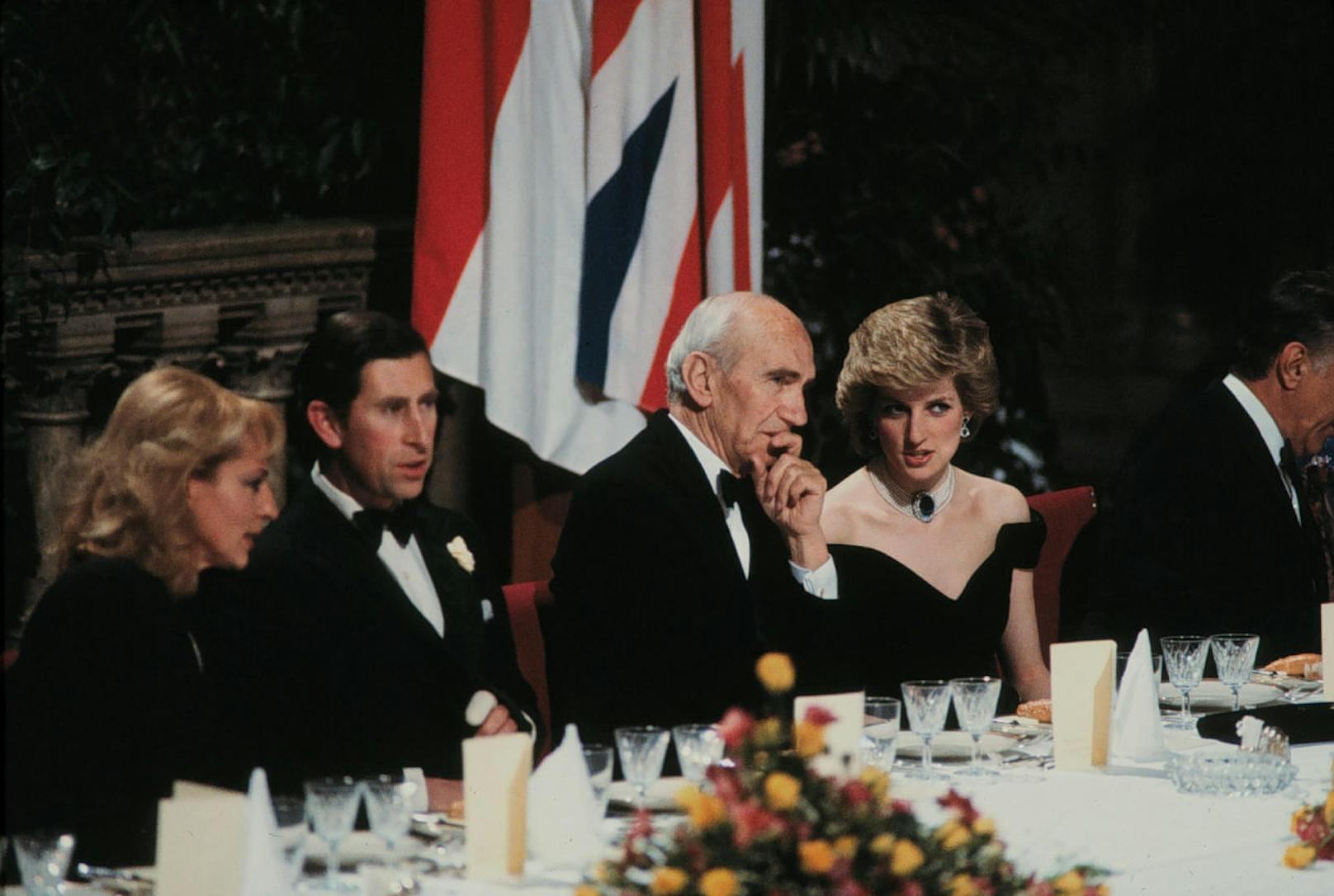 Vor 31 Jahren wurde Charles noch von Prinzessin Diana nach Wien begleitet.