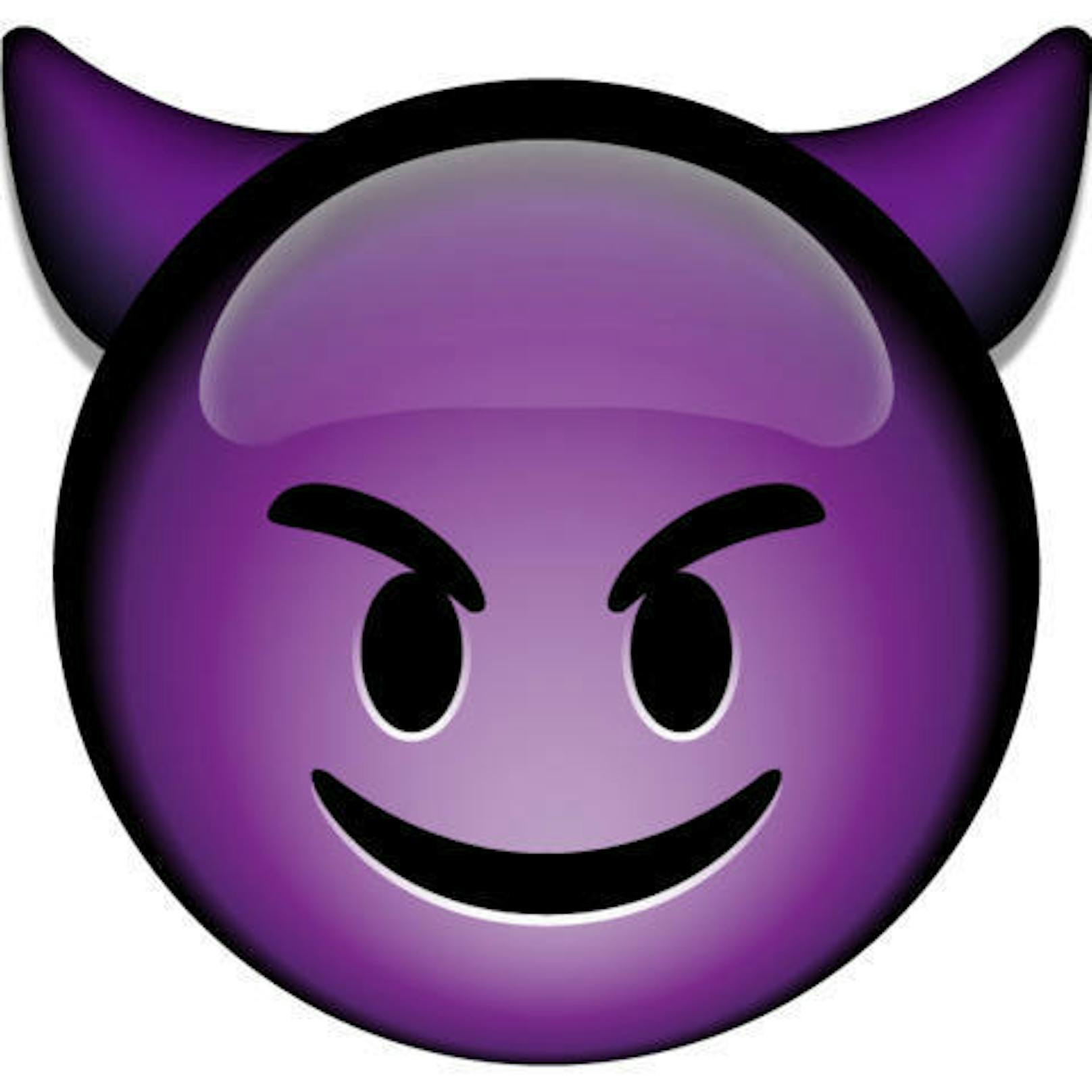 Der Gehörnte kommt ebenfalls gut an, das violette Teufelchen grinst neckisch. So was macht neugierig. Merke: Okkultismus ist sexy!