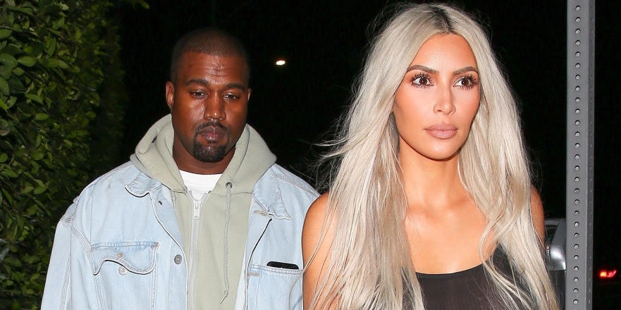 Blonde Kim Kardashian