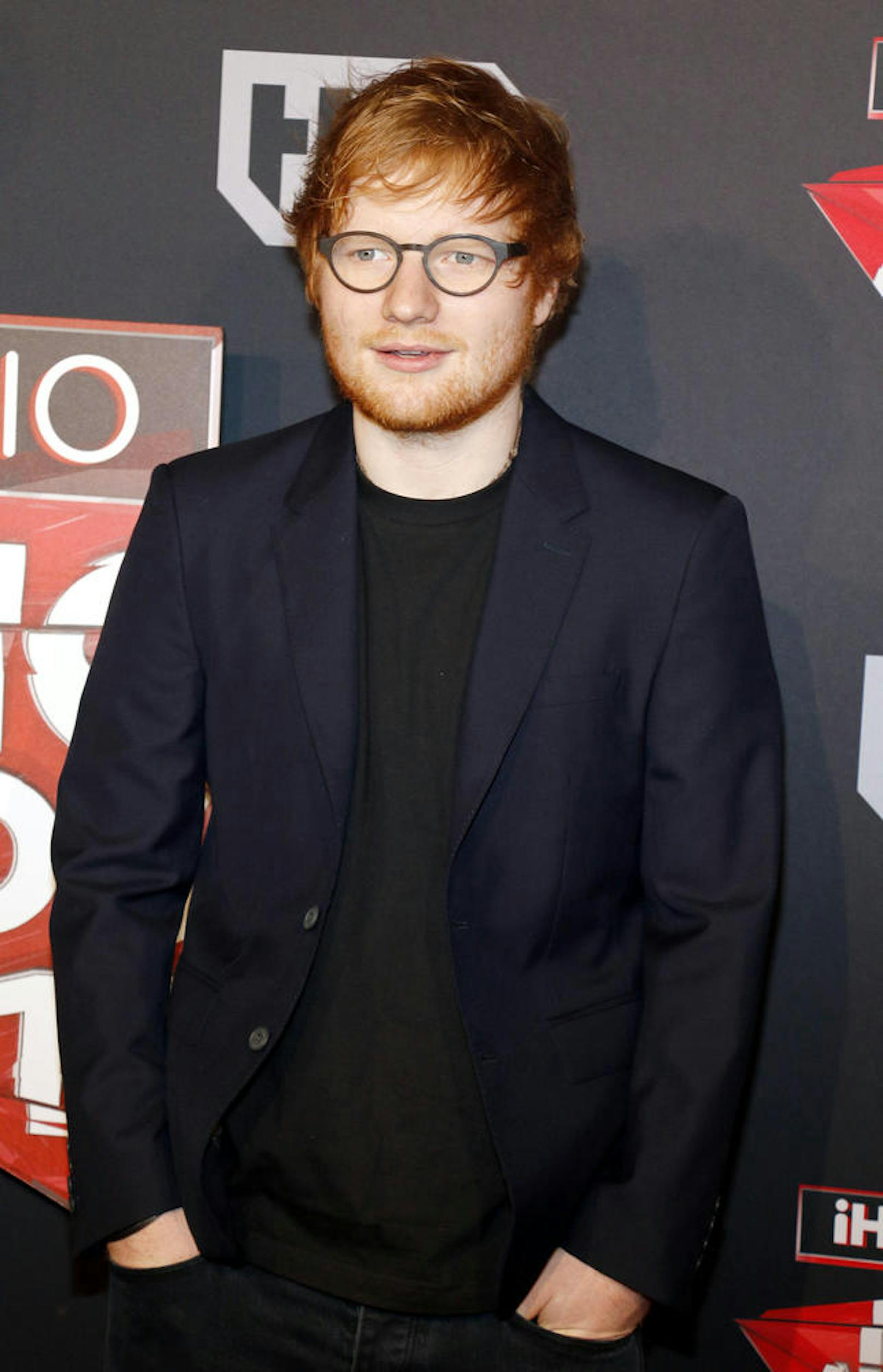 Ed Sheeran auf dem Roten Teppich