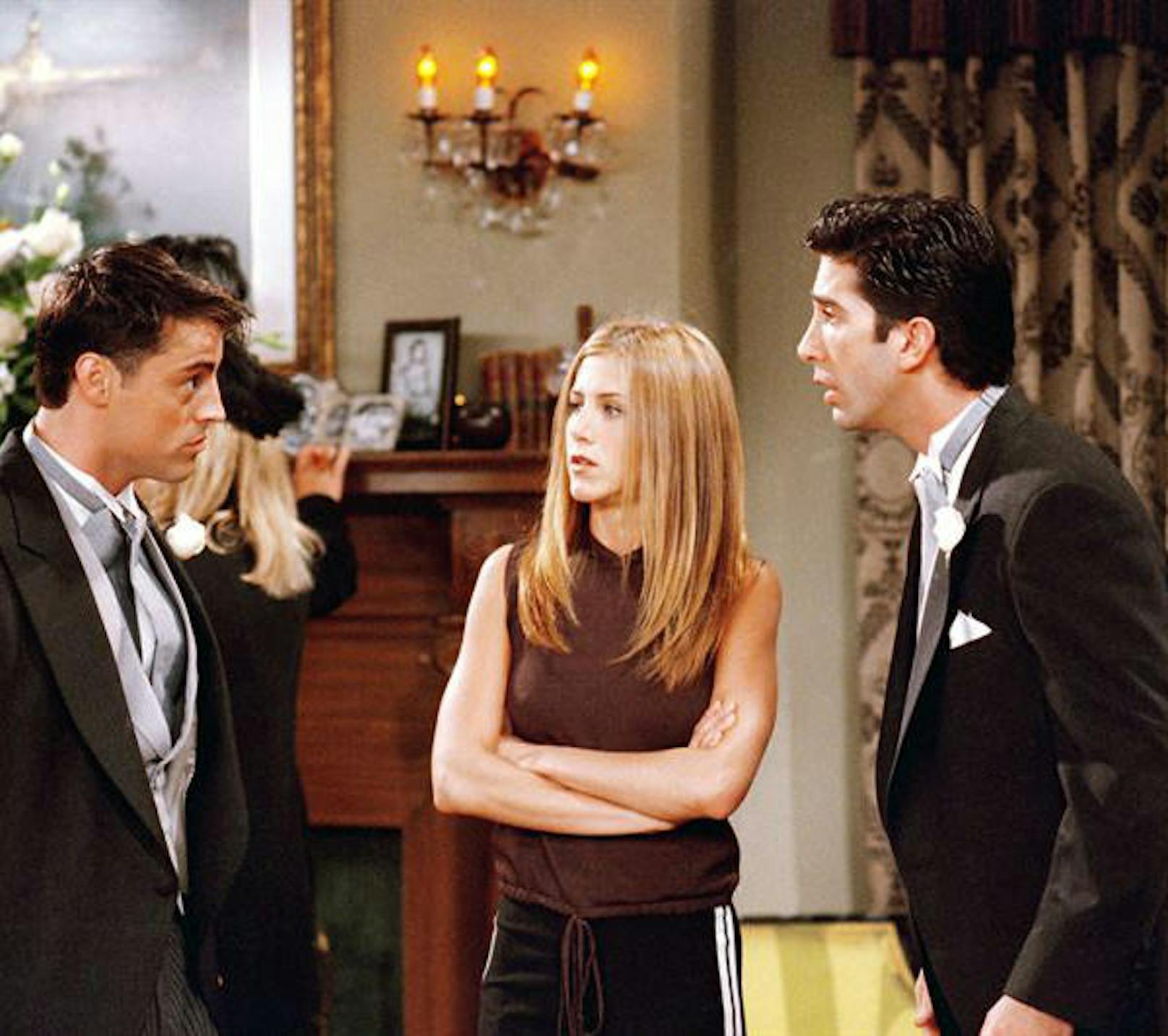 "Friends": Joey, Rachel und Ross