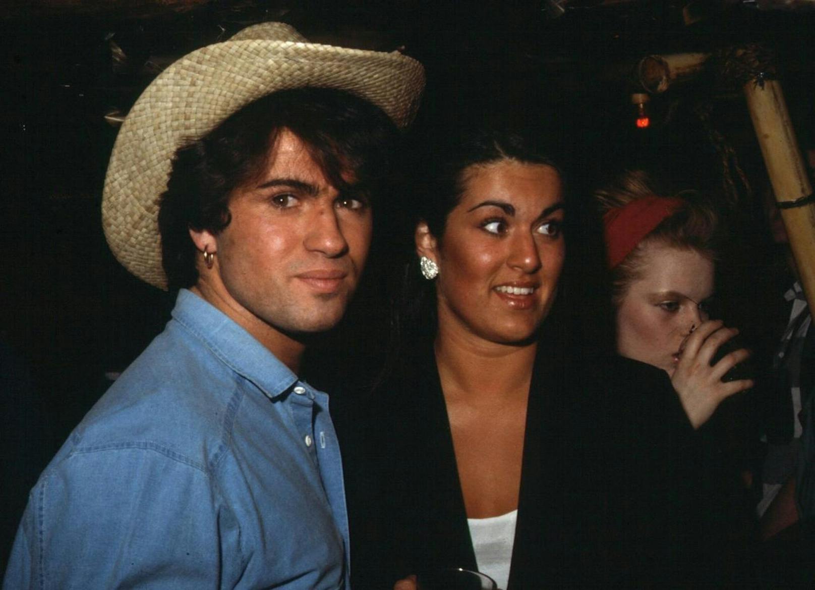 George Michael mit seiner Schwester Melanie (Archivfoto aus den 1980ern)