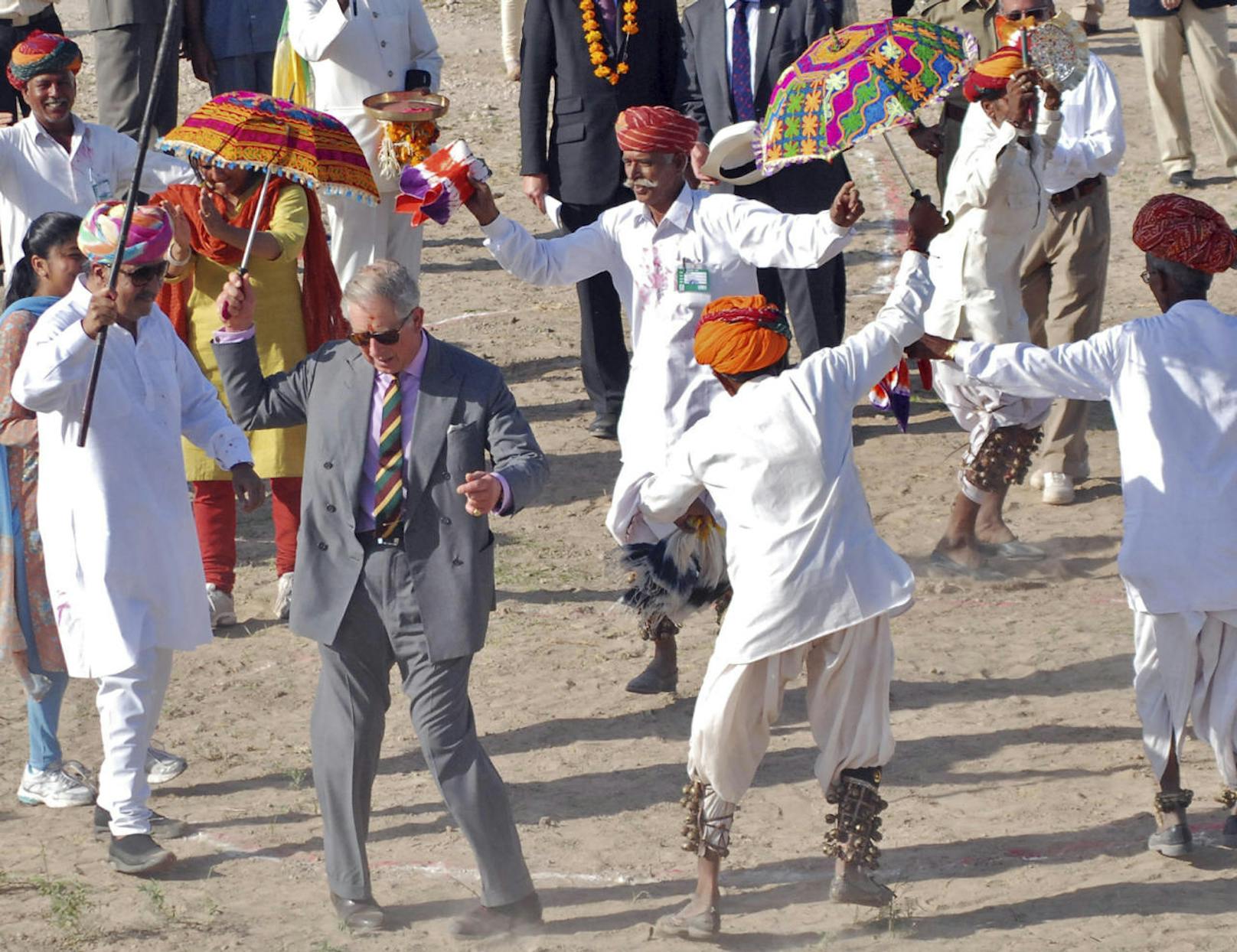 Ein Tänzchen in Indien