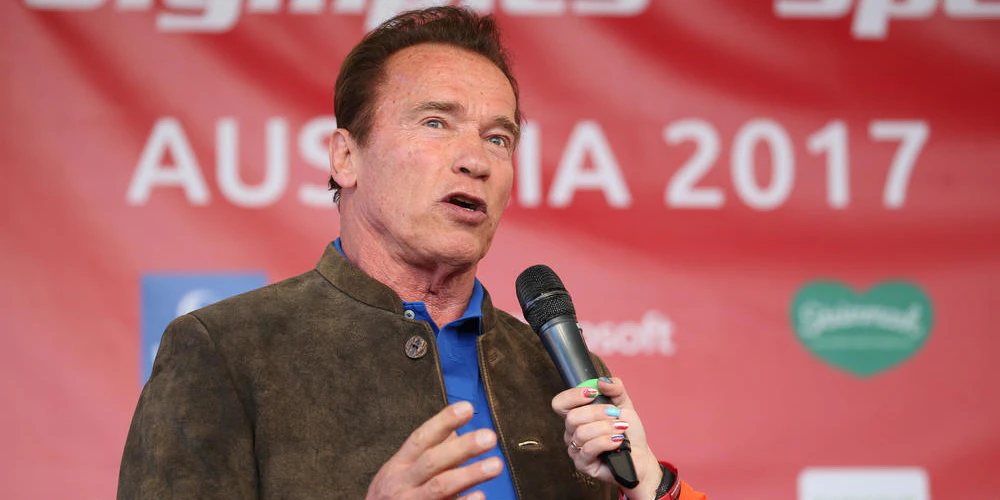 Arnold Schwarzenegger bei den Special Olympics 2017