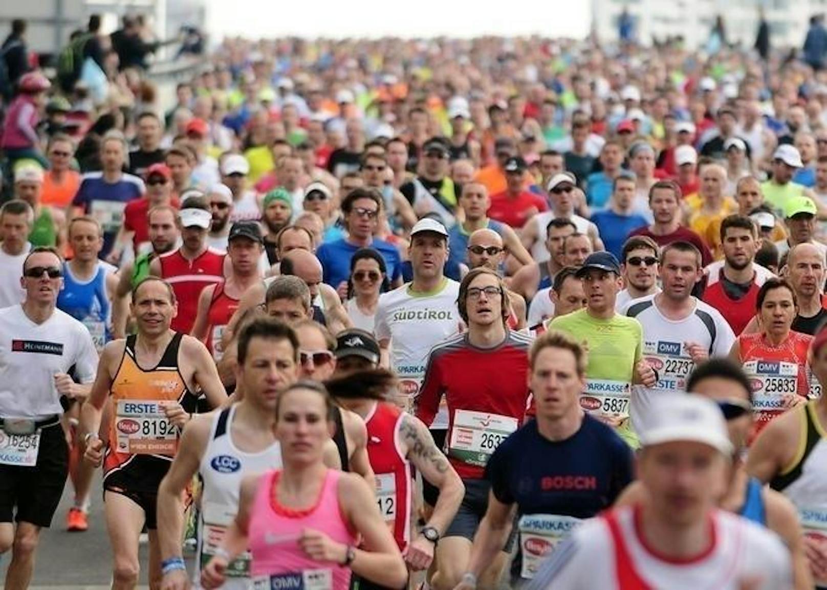 Am 23. April findet der Vienna City Marathon 2017 statt.