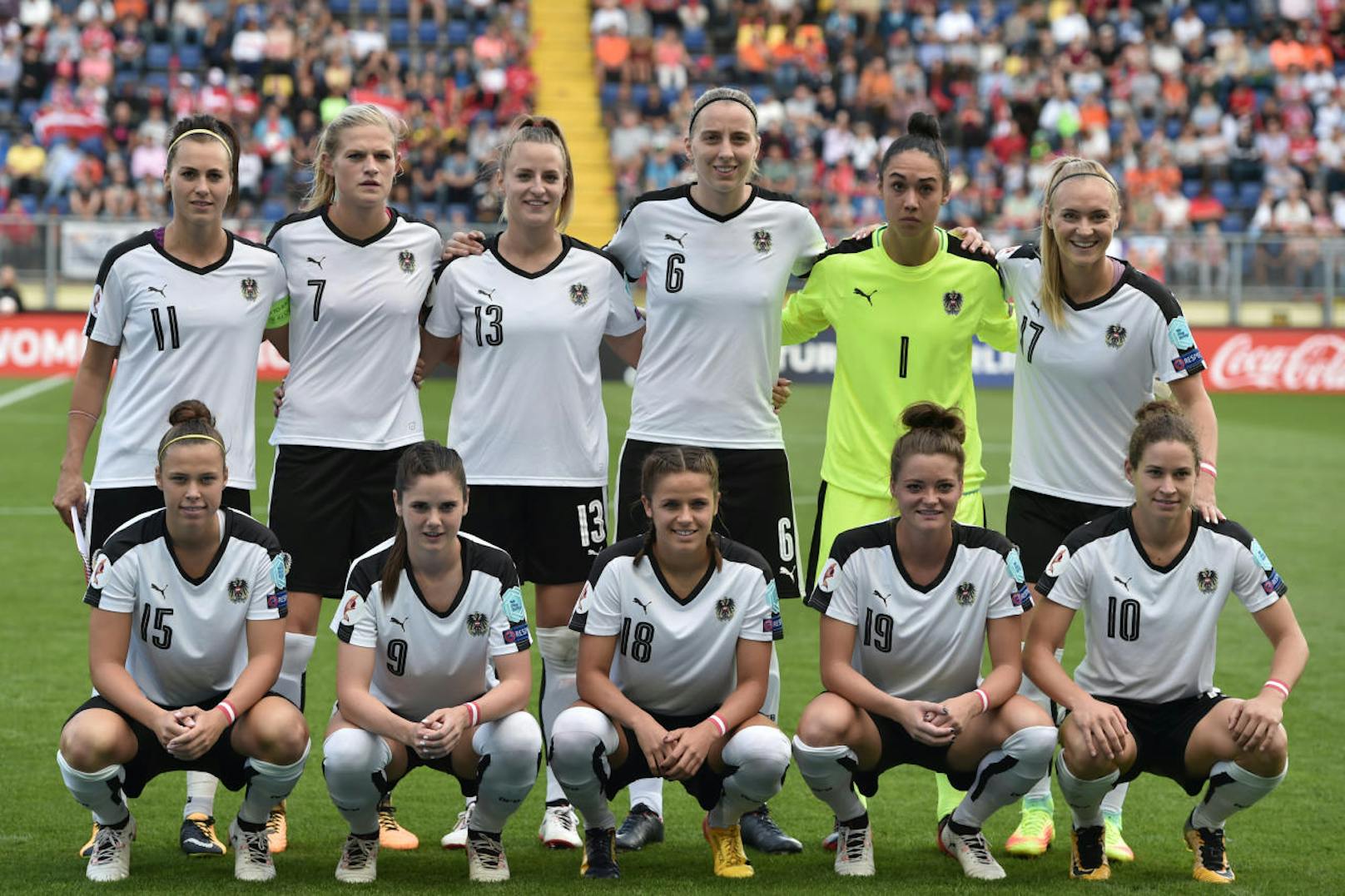 Österreichs Fußball-Damen kämpften in Breda (Nl) gegen Dänemark um den Einzug ins EM-Finale. "Heute" hat die besten Bilder.