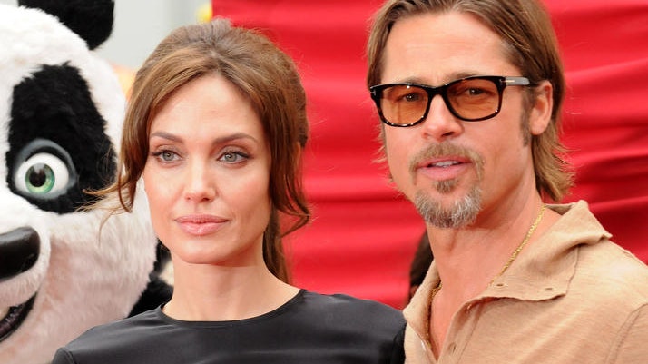 Wohl das letzte gemeinsame Foto der beiden Schauspieler für einige Zeit: Brad Pitt und Angelina Jolie kurz vor der Trennung.