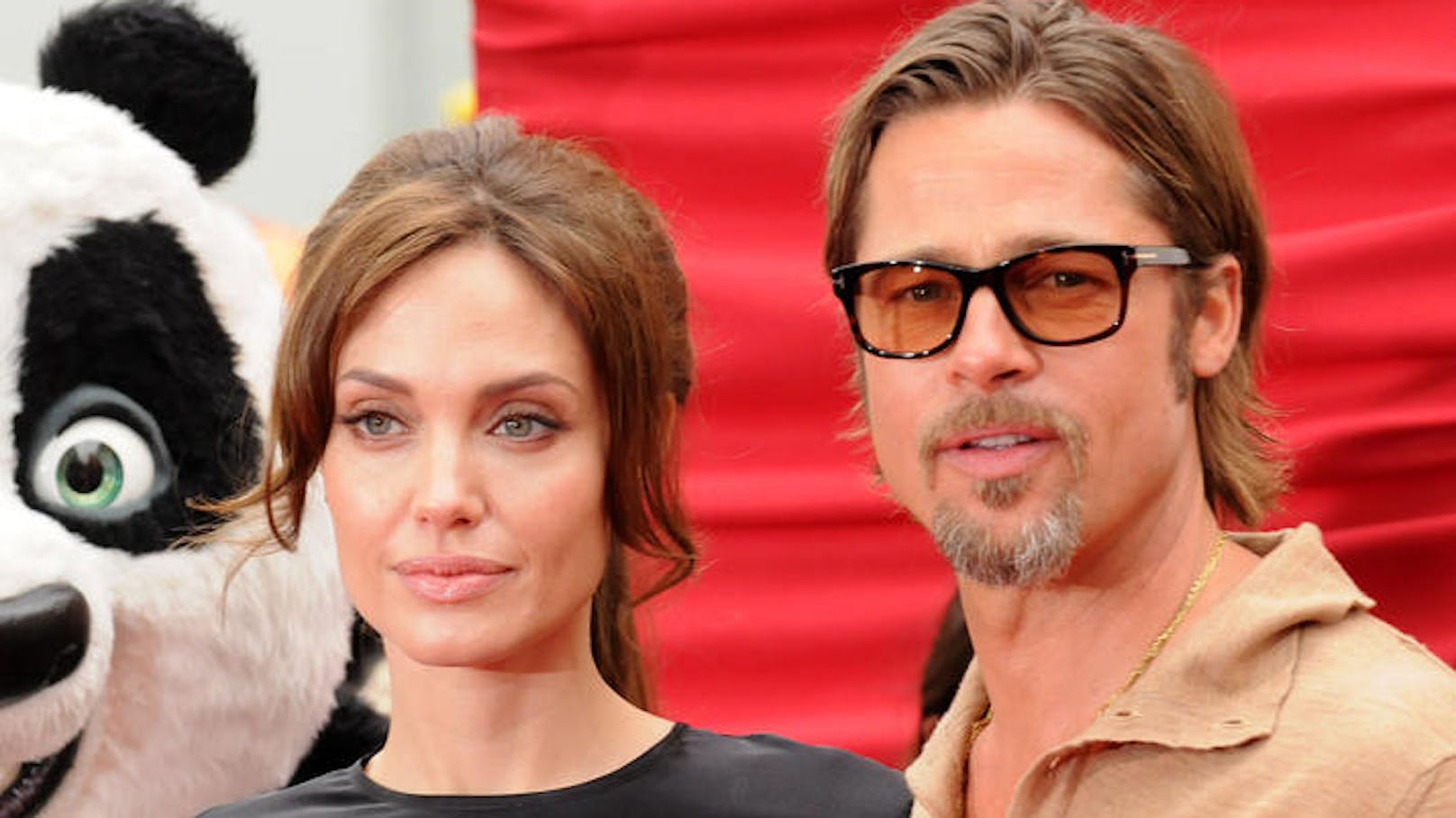 Wohl das letzte gemeinsame Foto der beiden Schauspieler für einige Zeit: Brad Pitt und Angelina Jolie kurz vor der Trennung.