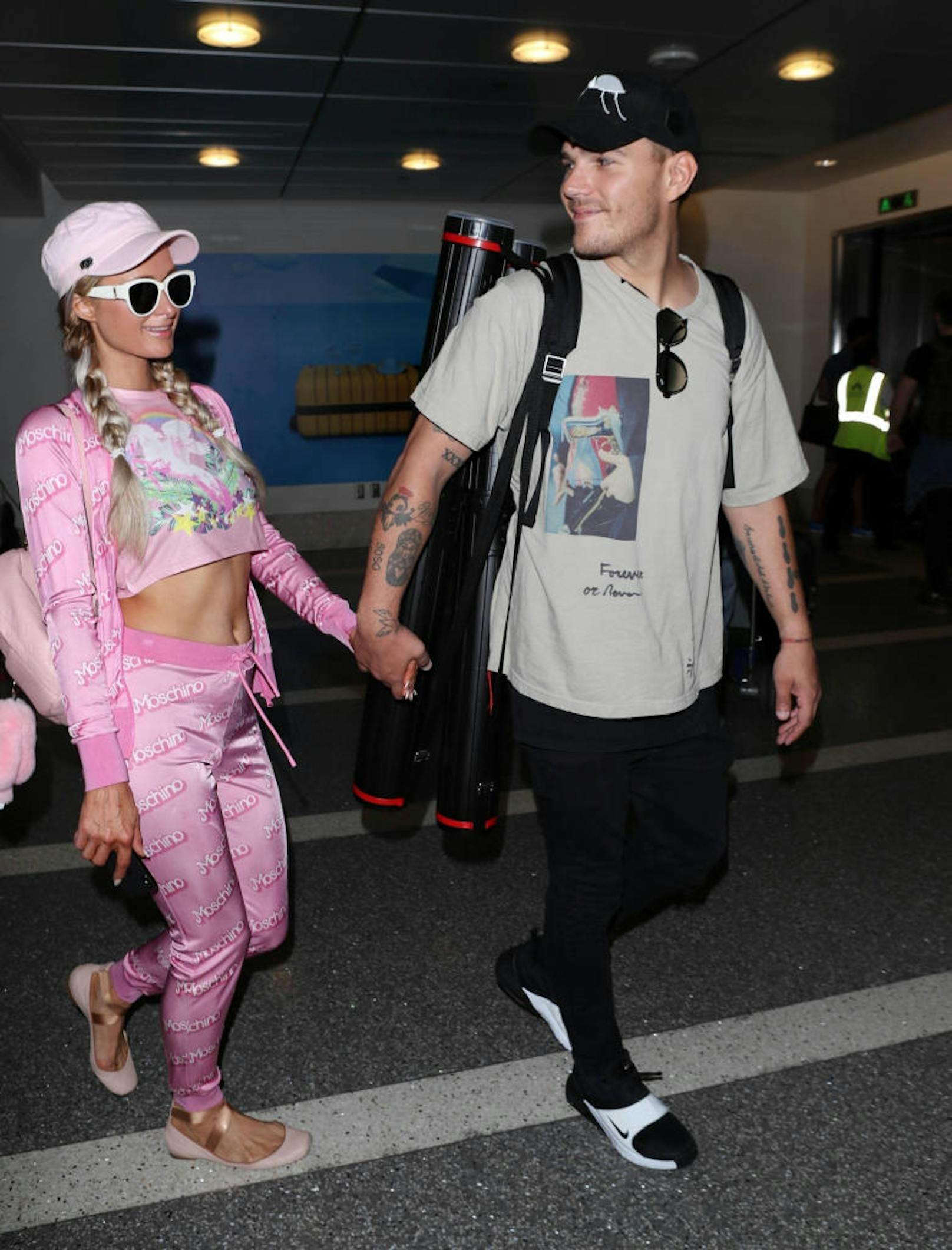 Barbie-Prinzessin Paris Hilton und ihr Verlobter Chris Zylka 