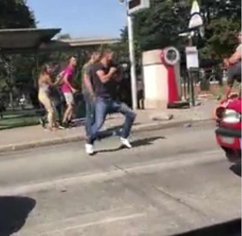 Zwei Autofahrer gerieten in der Neustiftgasse aneinander.