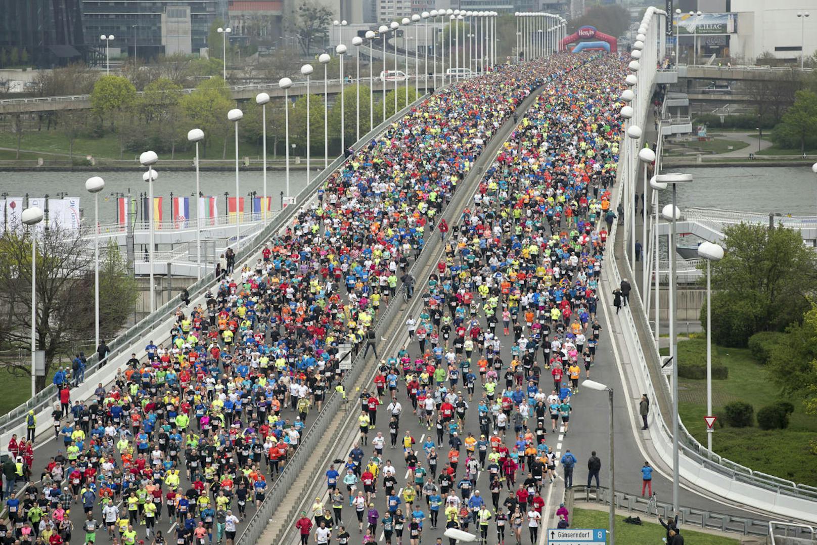 Am Sonntag ist es wieder soweit: 42.000 Läufer starten beim Vienna City Marathon!