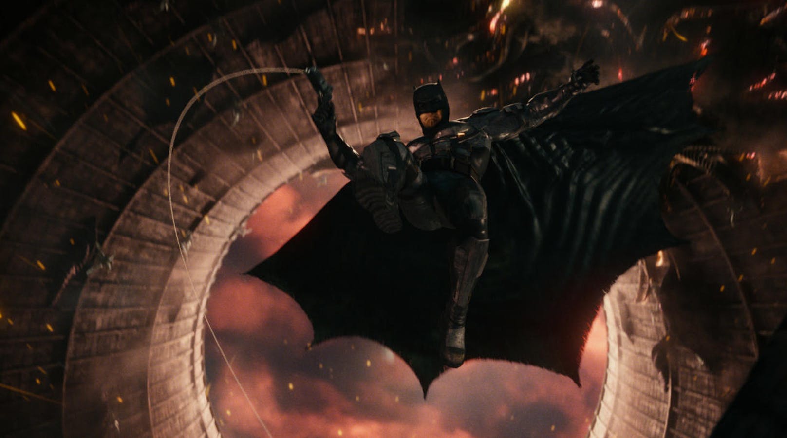 Batman (Ben Affleck) im Anflug... 