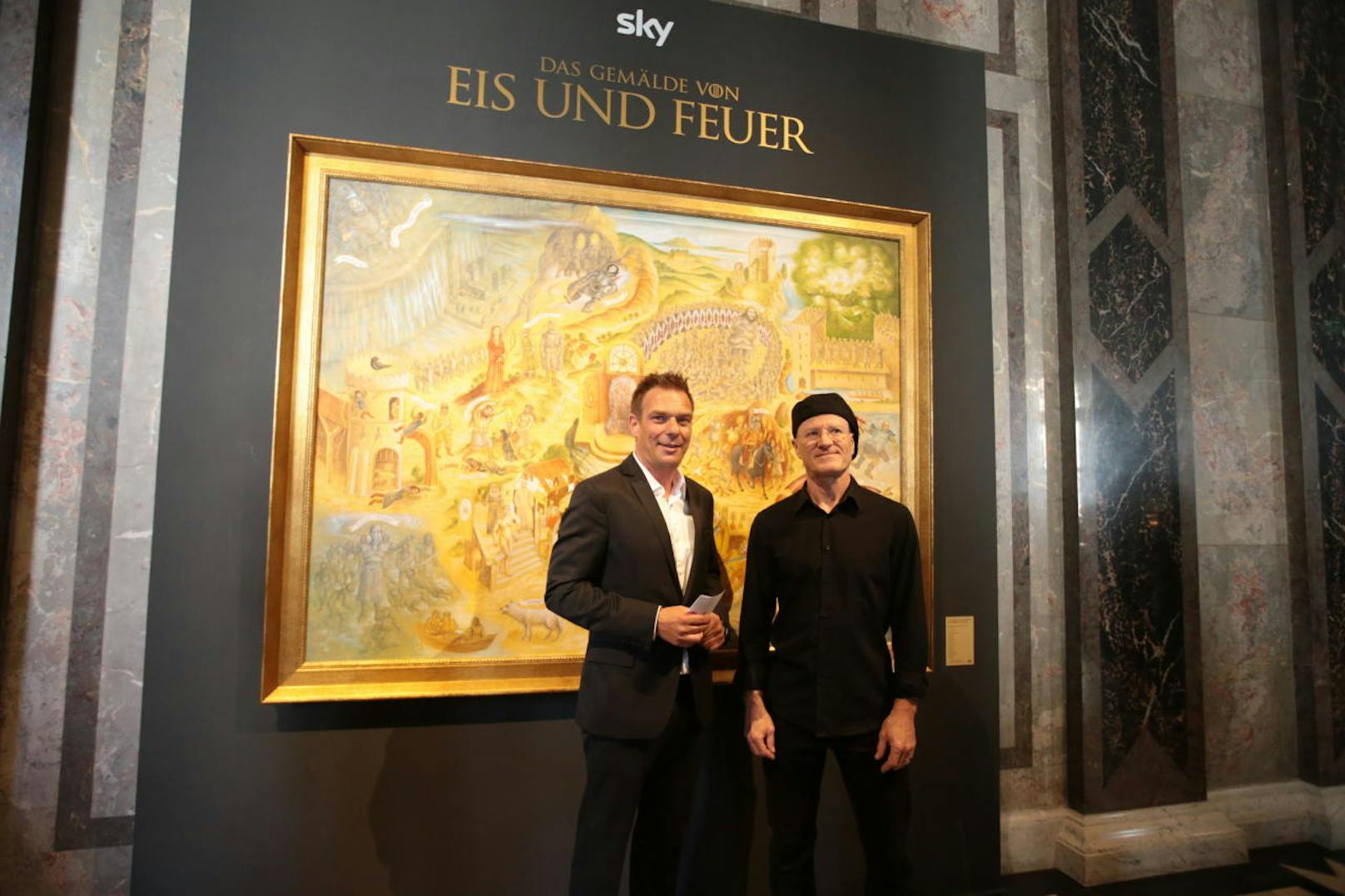 Das "Game of Thrones"-Gemälde im Kunsthistorischen Museum Wien wurde enthüllt