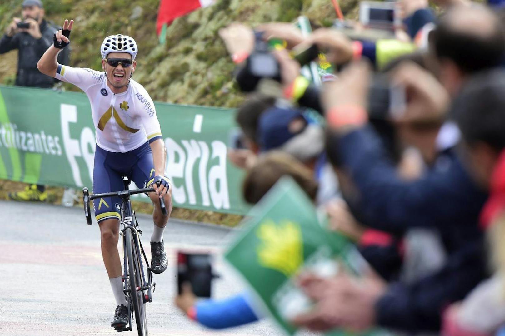 Stefan Denifl gewann die 17. Etappe der Vuelta