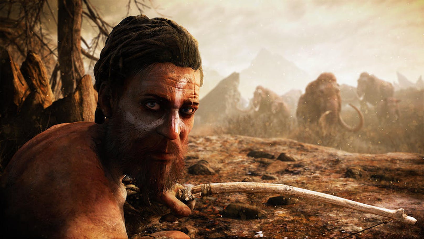 In Far Cry Primal findet man sich als Jäger namens Takkar vom Stamm der Wenja im fiktiven Tal Oros in Mitteleuropa wieder.