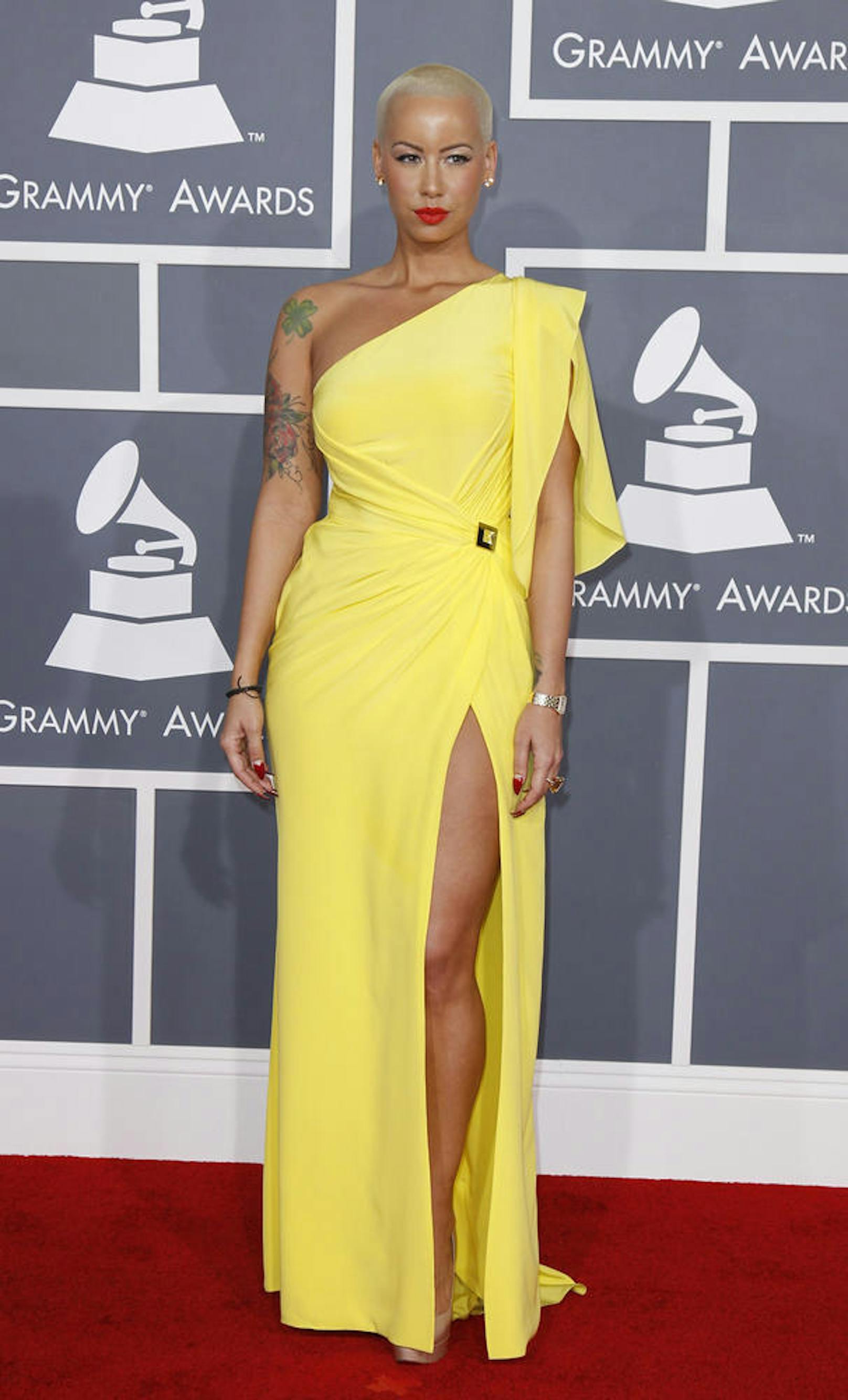 Amber Rose bei den 54. Grammy Awards in Los Angeles, 2012.