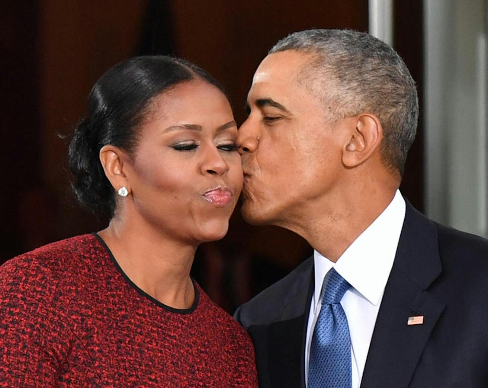 Obama und seine Frau Michelle