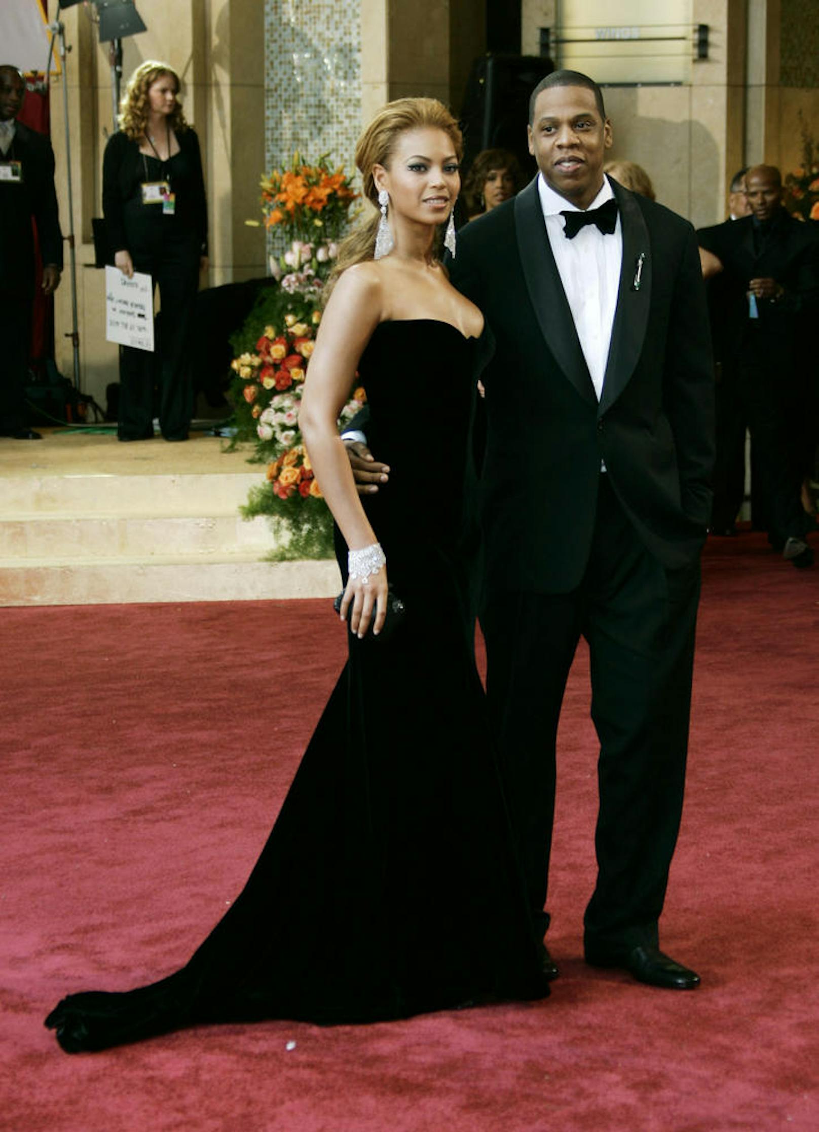 Beyonce und Jay-Z bei den 77. Academy Awards in Hollywood, 2005.