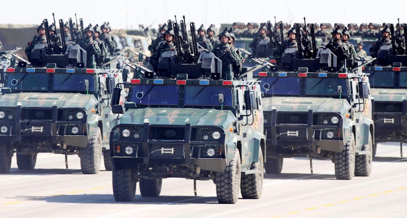 Die chinesische Armee feierte den 90. Jahrestag ihrer Gründung mit einer riesigen Militärparade