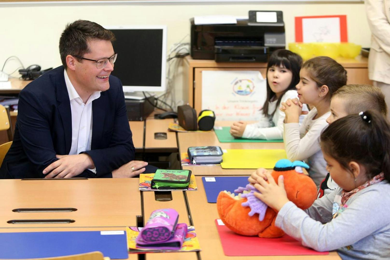 Jürgen Czernohorszky, Bildungsstadtrat (SPÖ), will in der Corona-Krise private Kindergärten unterstützen.