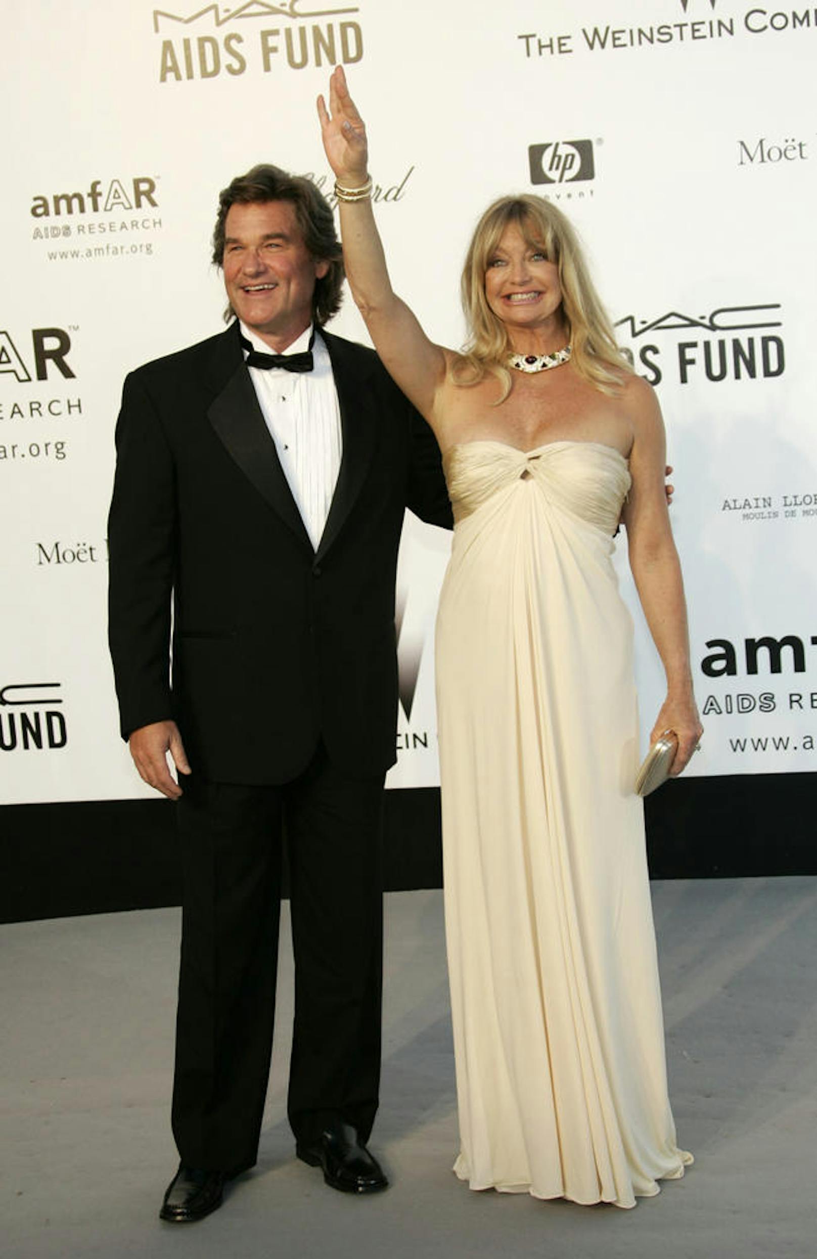 Kurt Russell und Goldie Hawn beim amfAR's Cinema Against AIDS 2007 Event in Mougins.