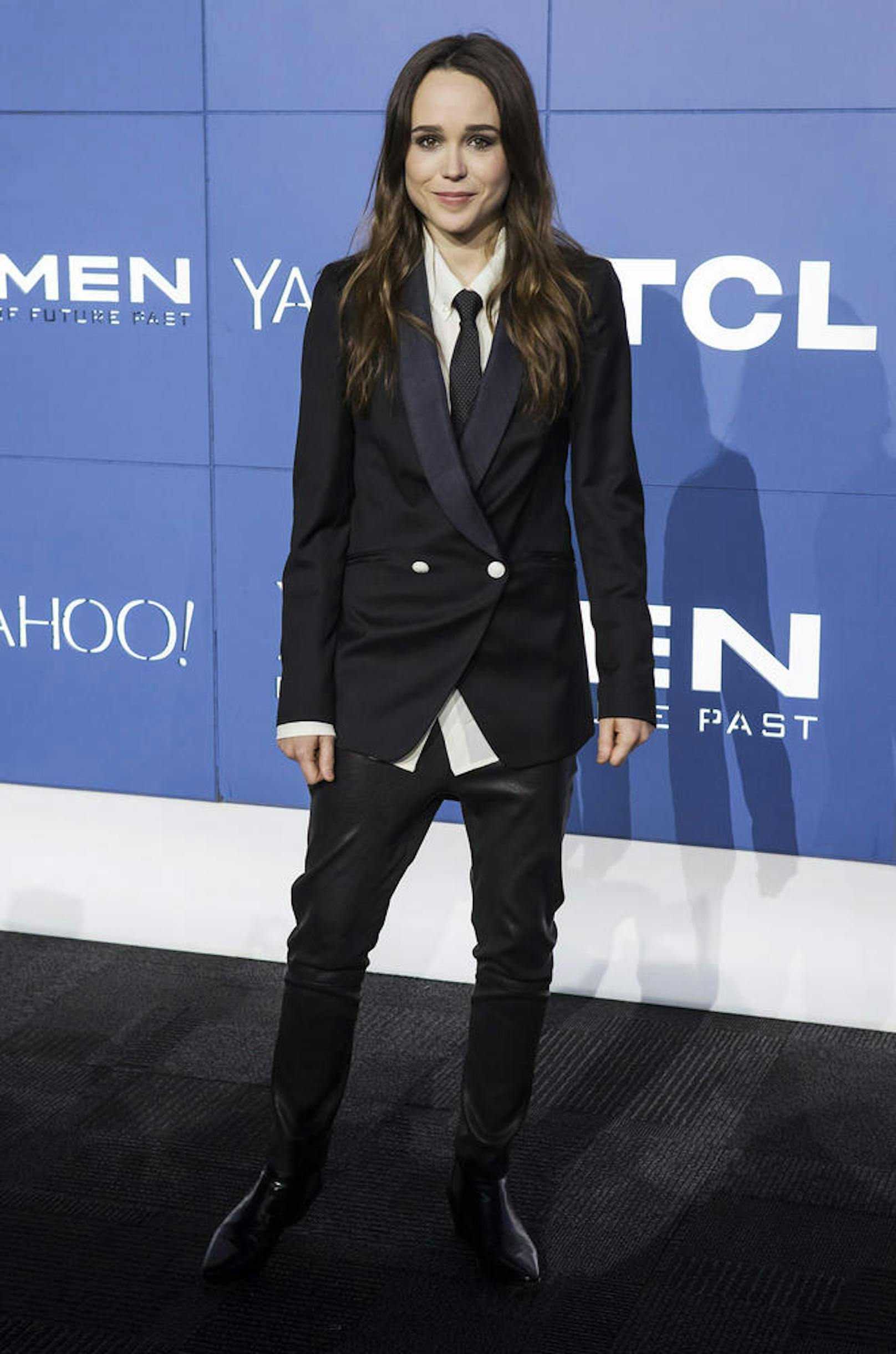 Ellen Page bei der Premiere von "X-Men: Days of Future Past" in New York, 2014.