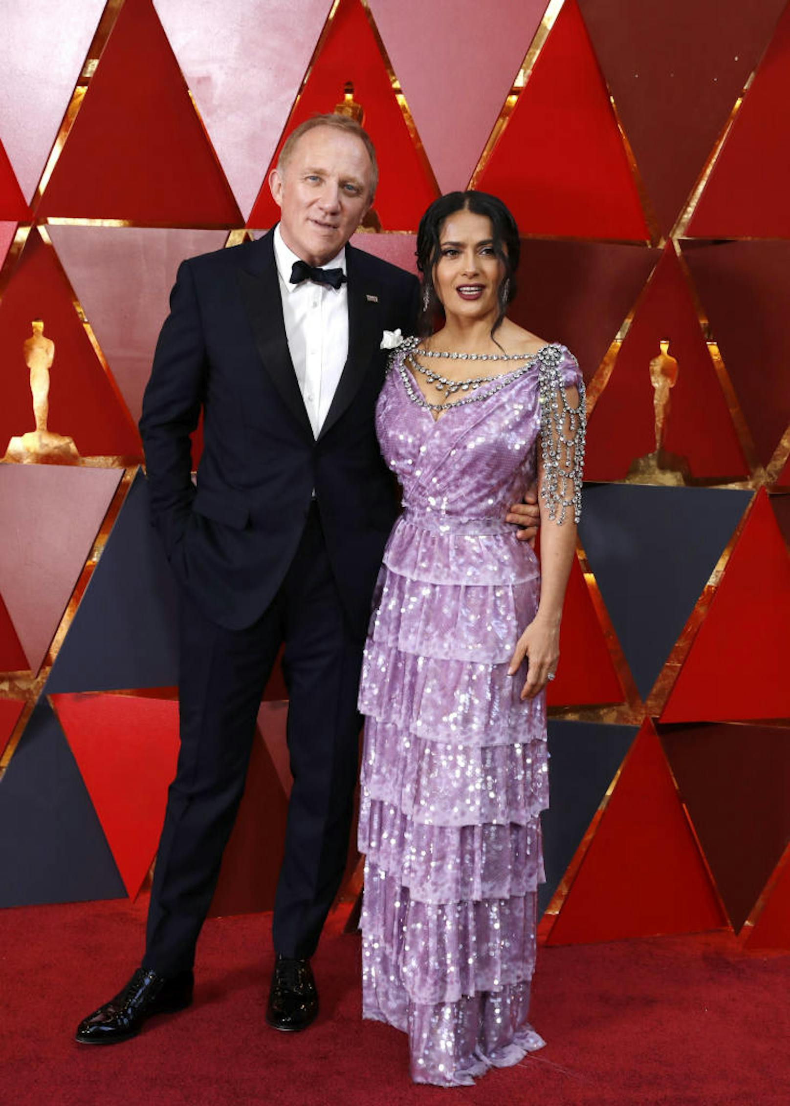 Salma Hayek und ihr Ehemann Francois-Henri Pinault.