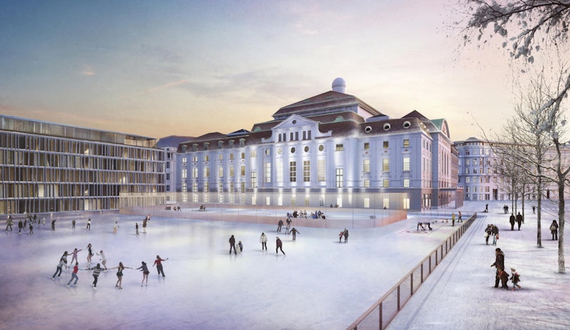 Visualisierung des Projekts Heumarkt neu