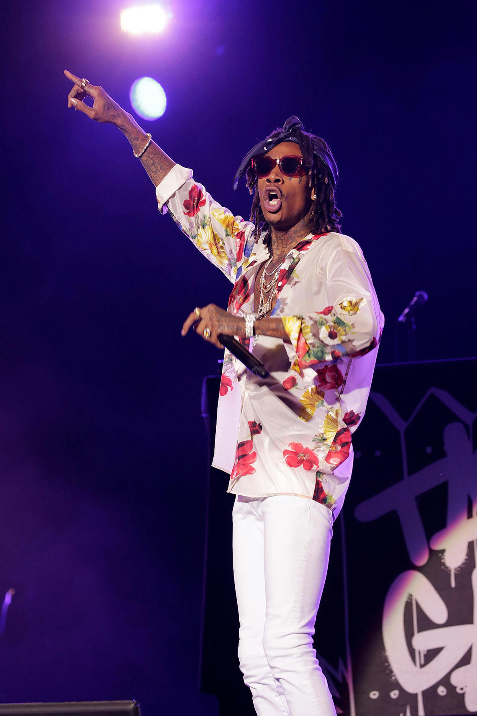 US-Rapper Wiz Khalifa beehrt am Donnerstag die Hauptbühne des Frequency