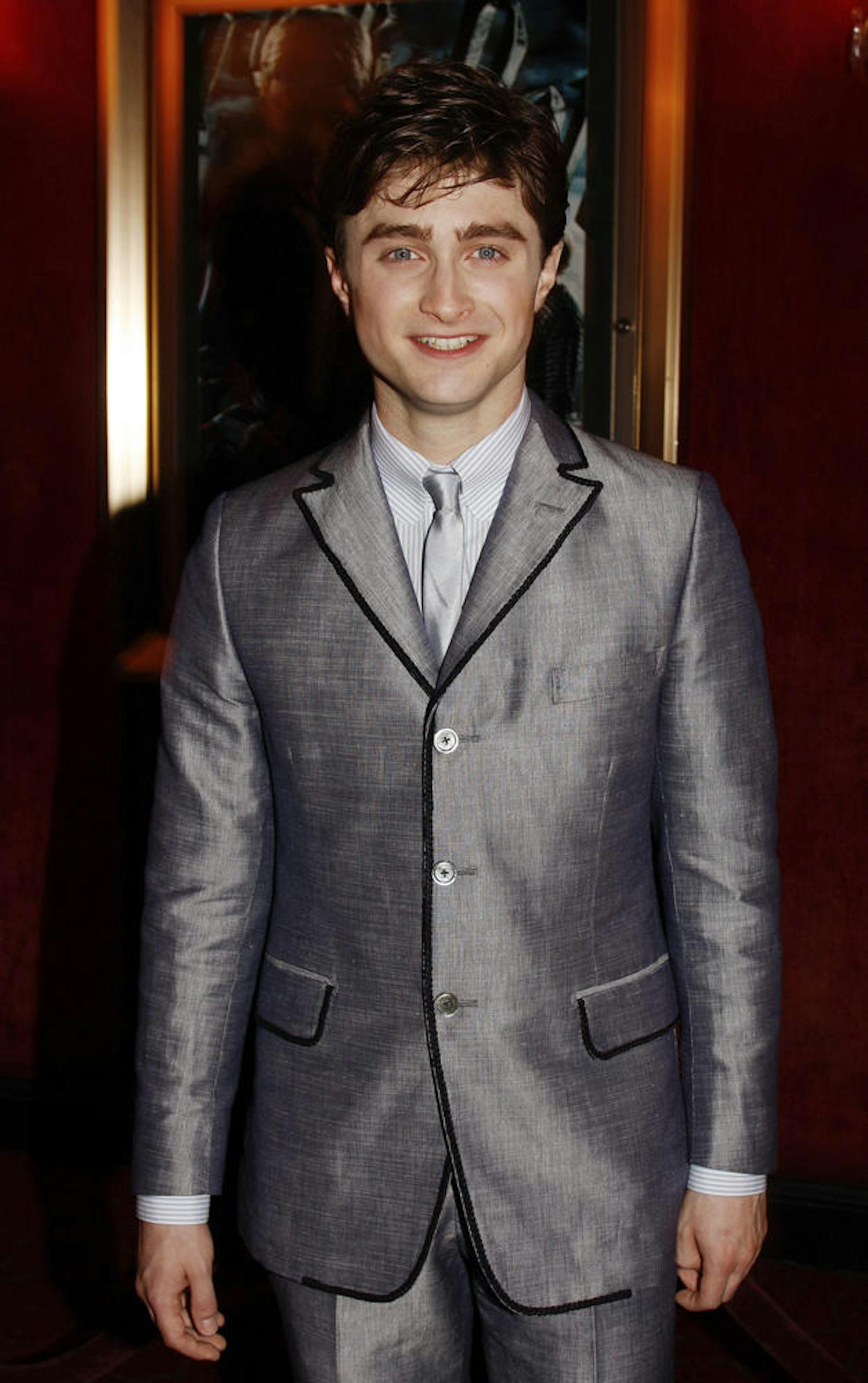 <b>Daniel Radcliffe</b> bei der Premiere von "Harry Potter and the Half-Blood Prince" in New York, 2009.