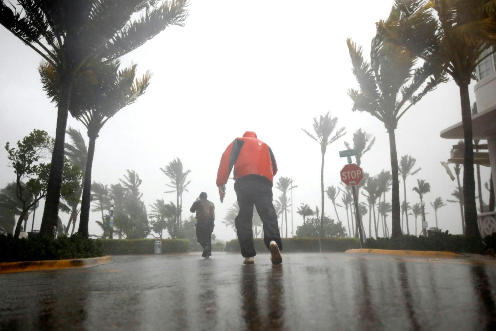 "Irma" hat South Beach, Florida erreicht.
