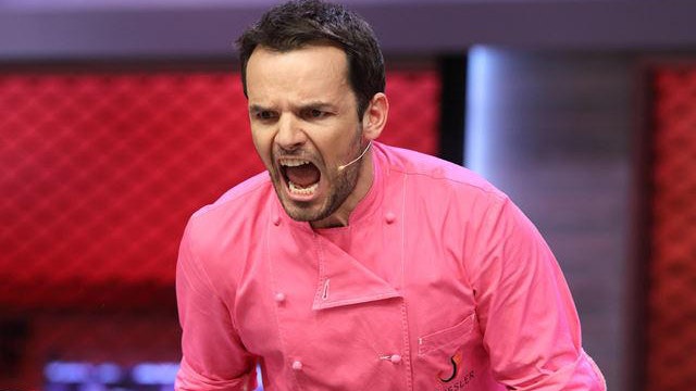 Steffen Henssler bei "Grill den Henssler" - der TV-Koch verliert nicht gern.