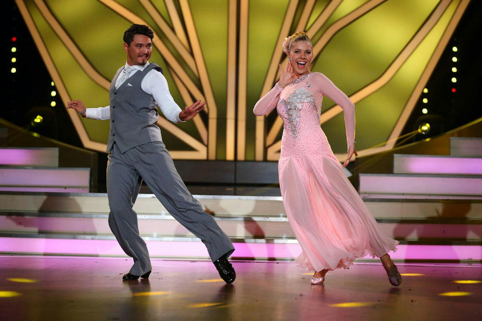 Victoria Swarovski und Erich Klann gewannen "Let's Dance" 2016.