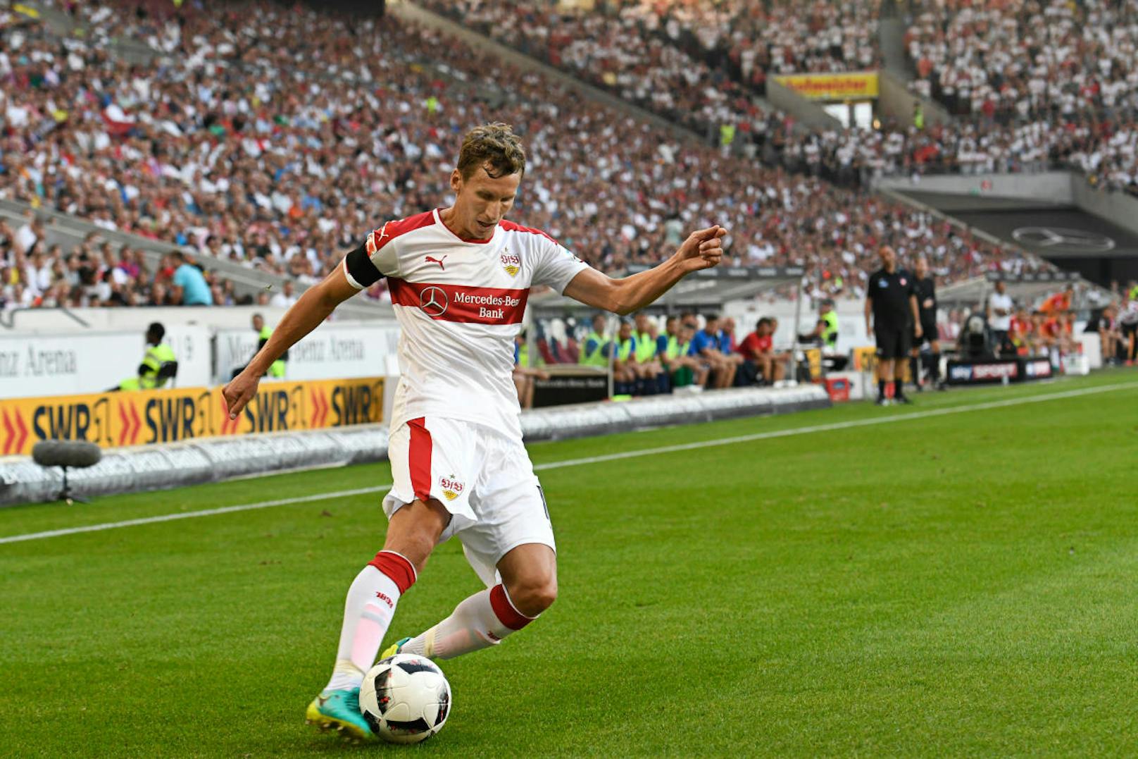 VERTEIDIGUNG: Florian Klein
45 Länderspiele bestritt der Rechtsverteidiger für Österreich, doch nun verlängerte sein Klub VfB Stuttgart den auslaufenden Vertrag nicht mehr.
