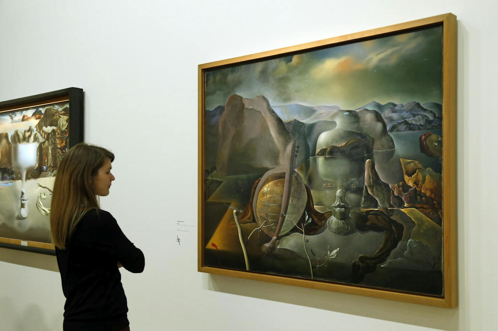 'L'enigme sans fin, 1938' (Enigma Without End), Salvador Dali im Centre Pompidou in Paris, 2012. Fotograf: Reuters/Benoit Tessier