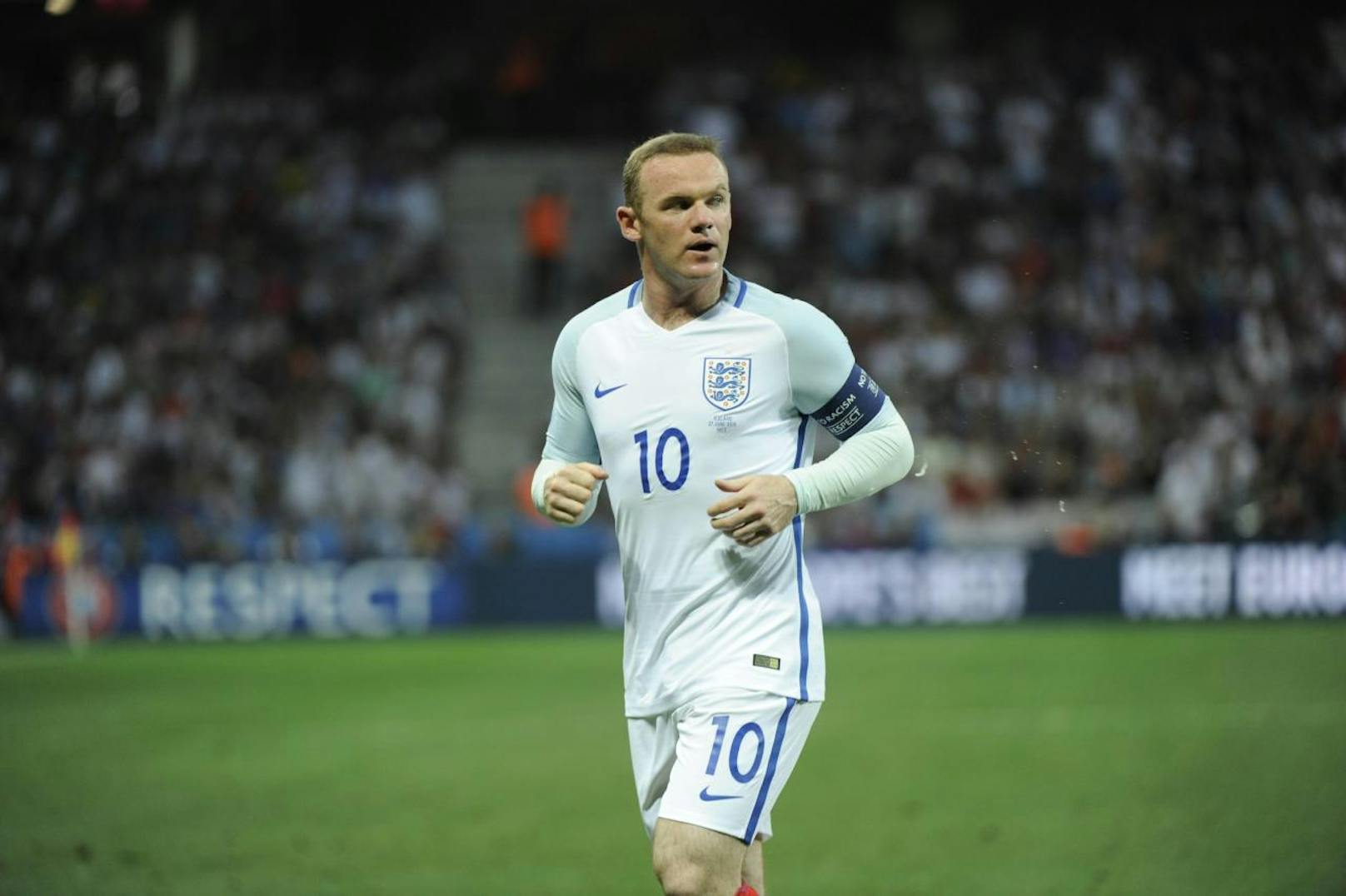 Wanye Rooney bei der EURO 2016 im England-Trikot