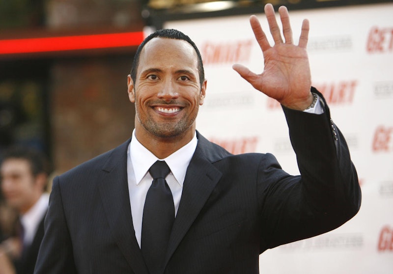 Dwayne Johnson bei der Premiere von "Get Smart" in Westwood, 2008