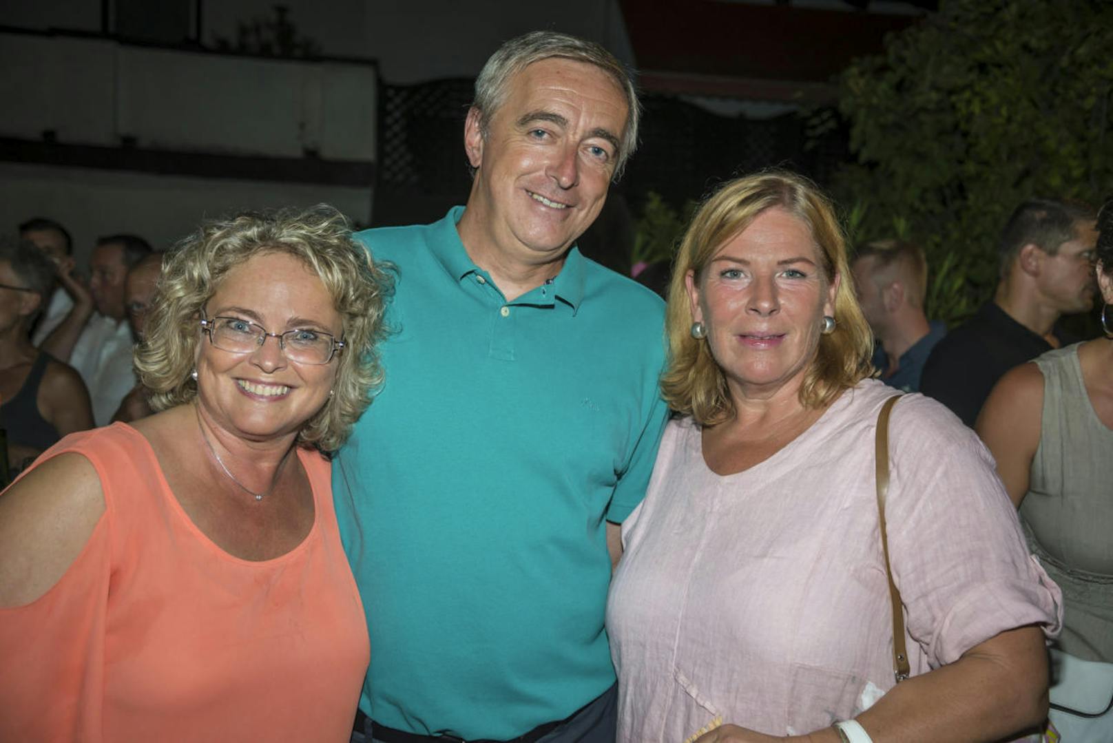 Claudia-Bandion-Ortner mit Ihrem Ales Cala sowie die
Ex-Ministerkollegin Andrea Kdolsky
