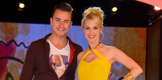 Silvia Schneider und Andreas Gabalier