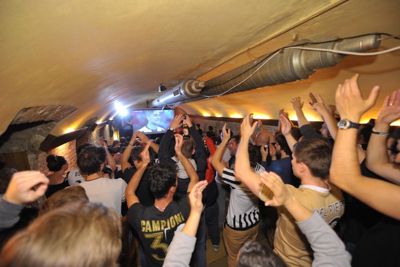 Juve-Fans beim Feiern
