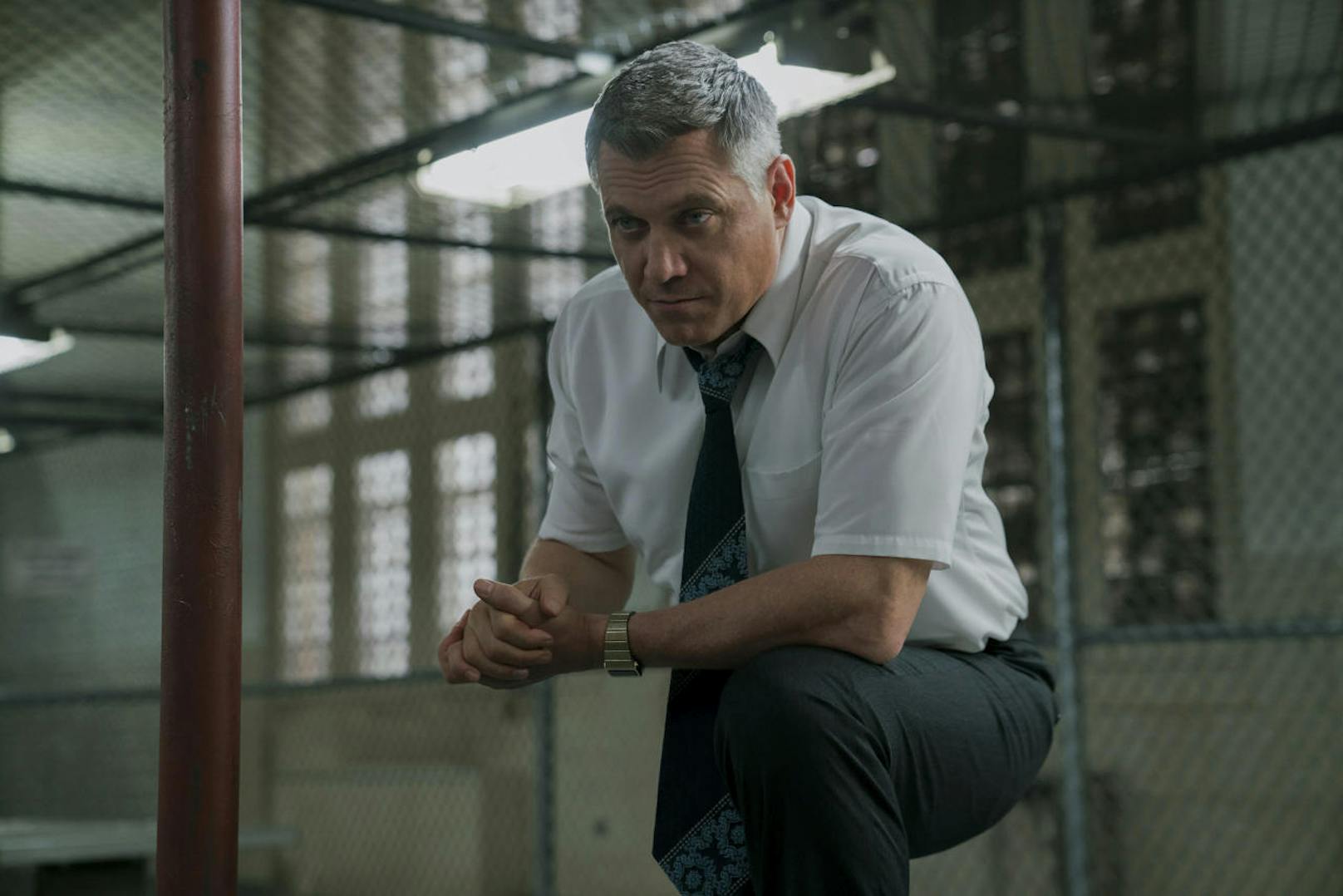 Holt McCallany als Bill Tench in "Mindhunter".