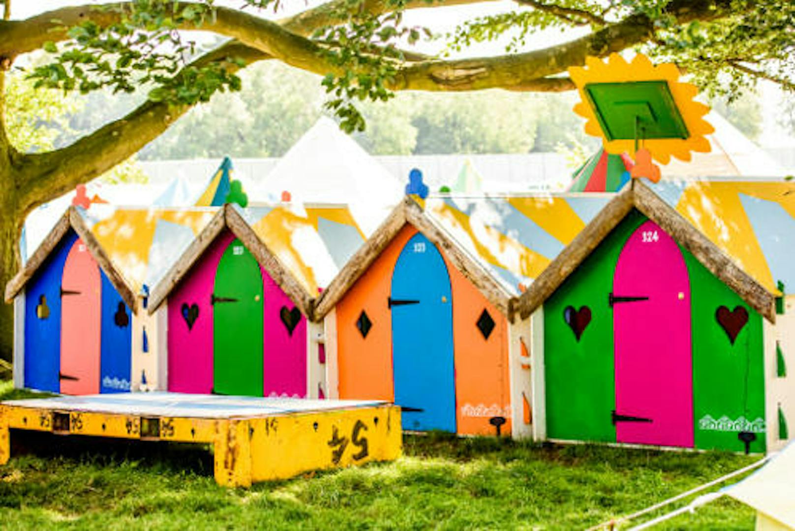 Funky Glamping beim Frequency