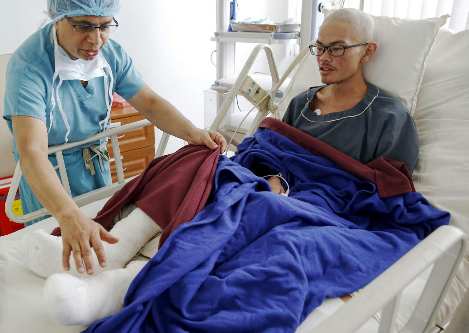 Liang Sheng Yueh überlebte den Horrortrip in den Bergen von Nepal