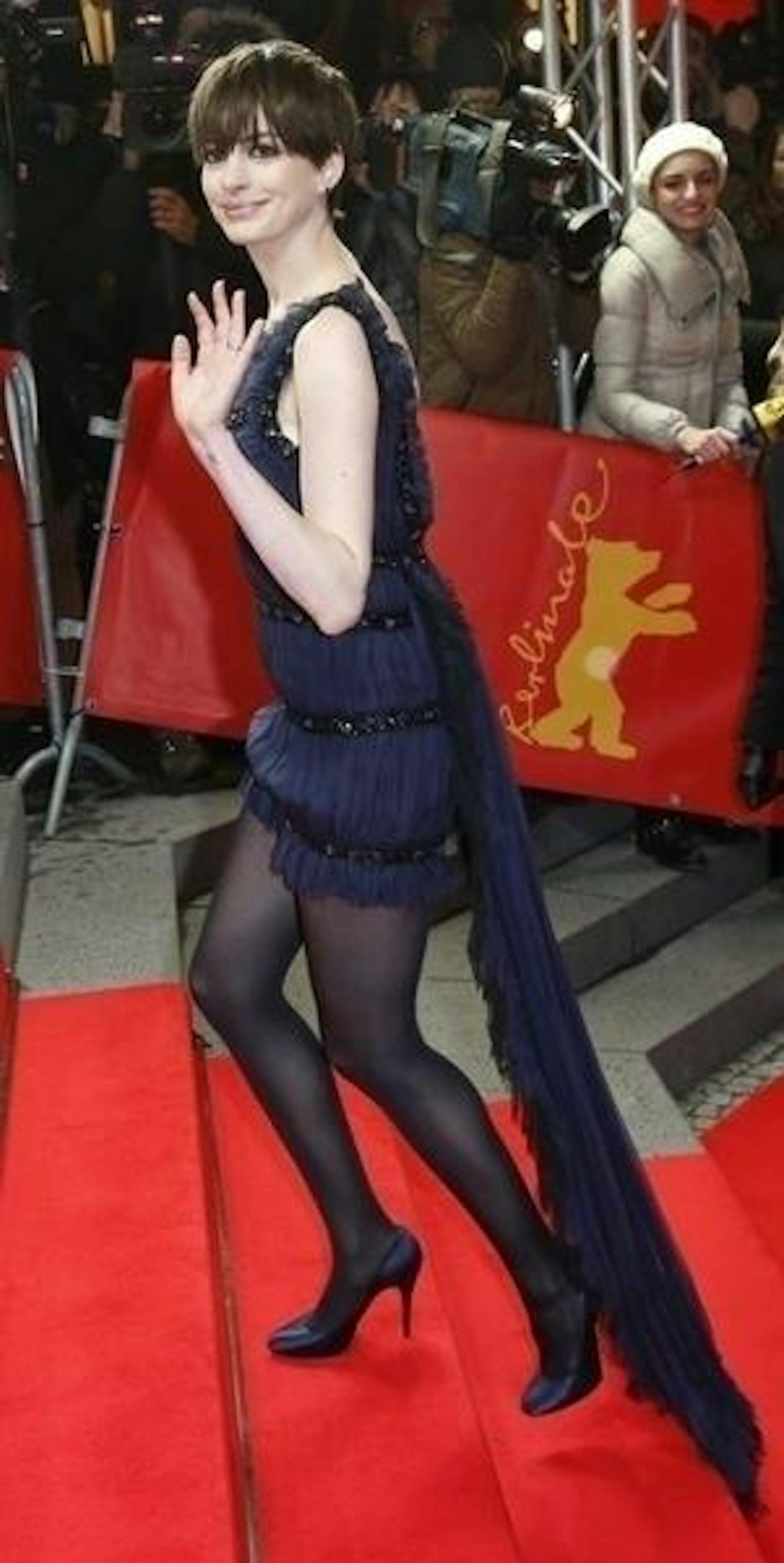 Auch bei der Berlinale 2013 zeigte Anne Hathaway ihre "Les Miserables"-Figur.