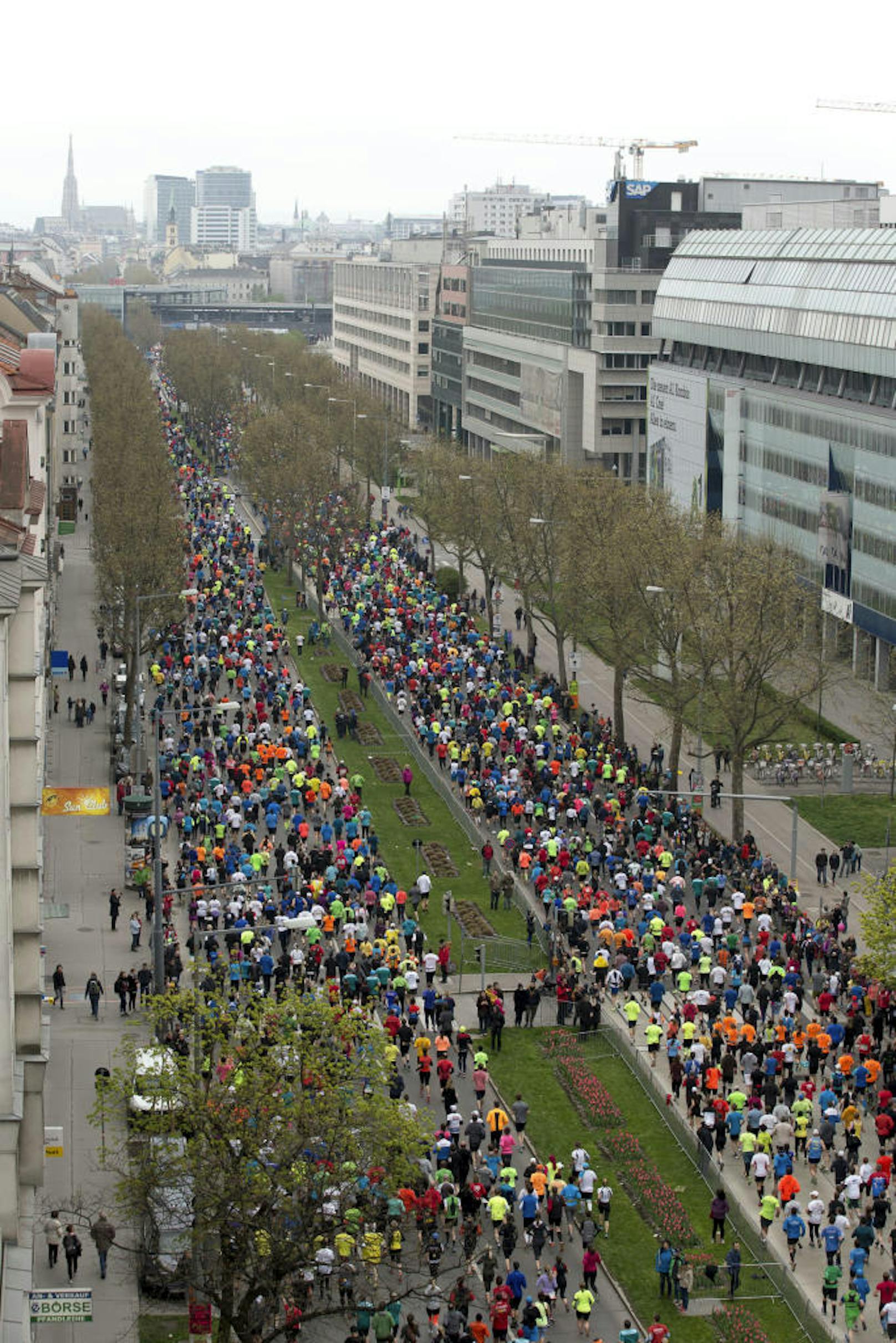 Am Sonntag ist es wieder soweit: 42.000 Läufer starten beim Vienna City Marathon!