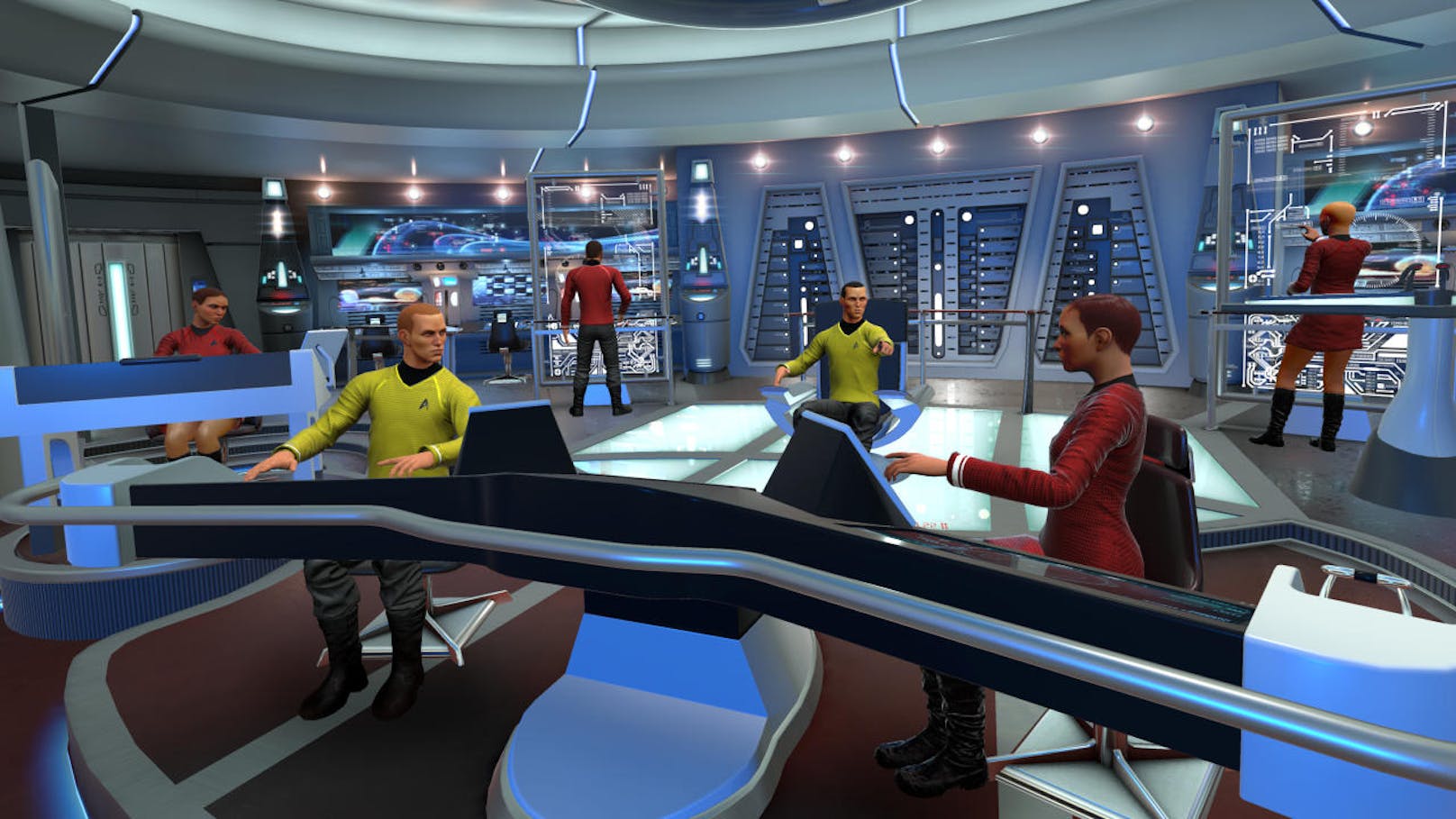 Auch wenn Star Trek: Bridge Crew inhaltlich und grafisch nicht der große Wurf ist, ist das Konzept doch gut umgesetzt.