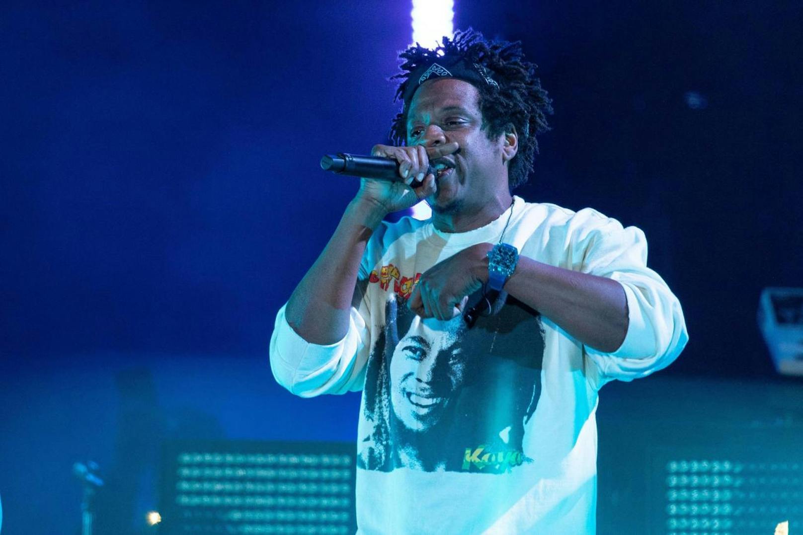 Jay-Z bei einem Konzert in Virginia Beach am 27. April 2019.