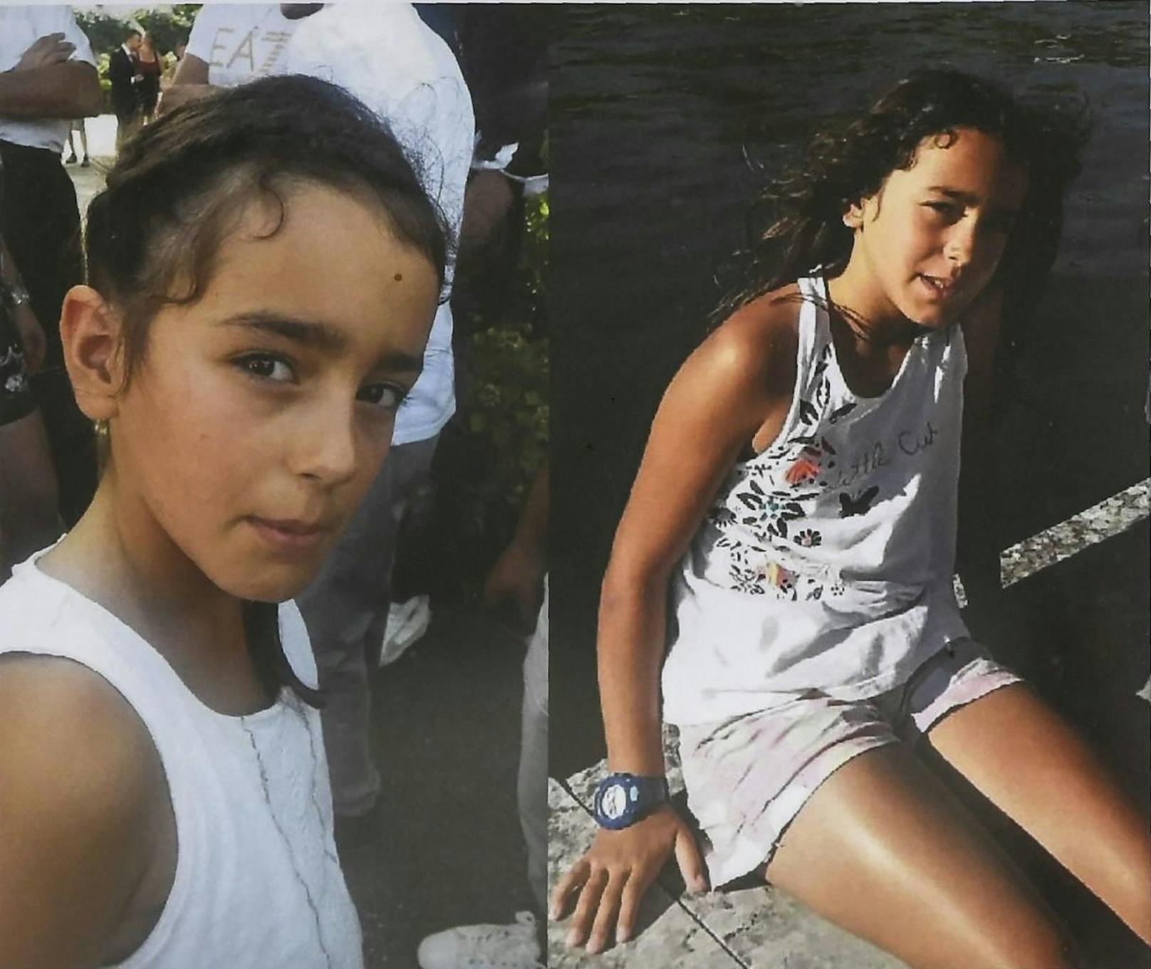 Mit diesen Fotos sucht die französische Polizei nach der kleinen Maelys de Araujo (9).