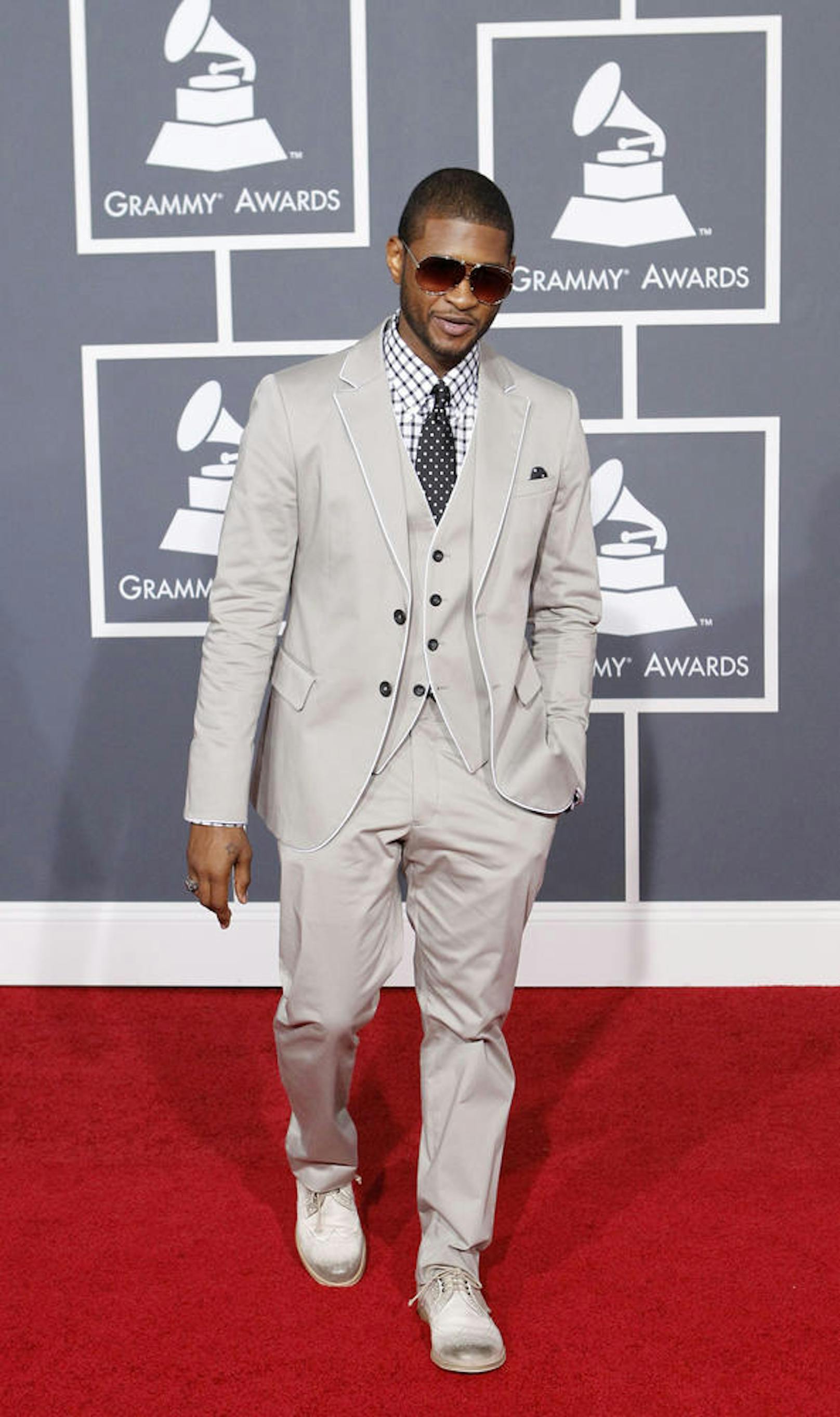 Usher bei den 52. Grammy Awards in Los Angeles, 2010.